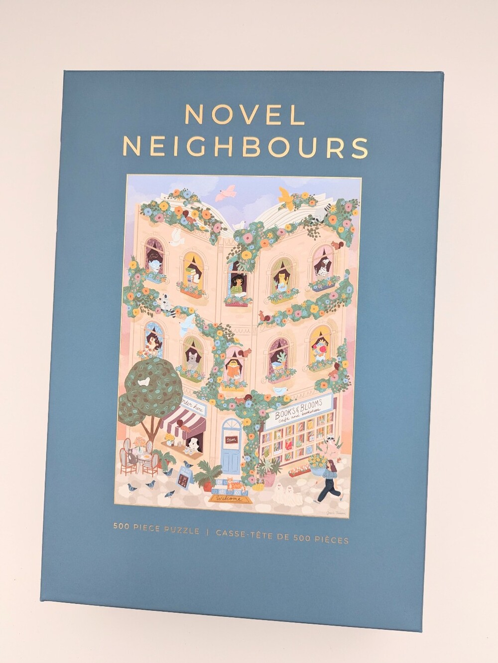 NEW IN BOX Hobbry "Novel Neighbours" 500-Piece Puzzle